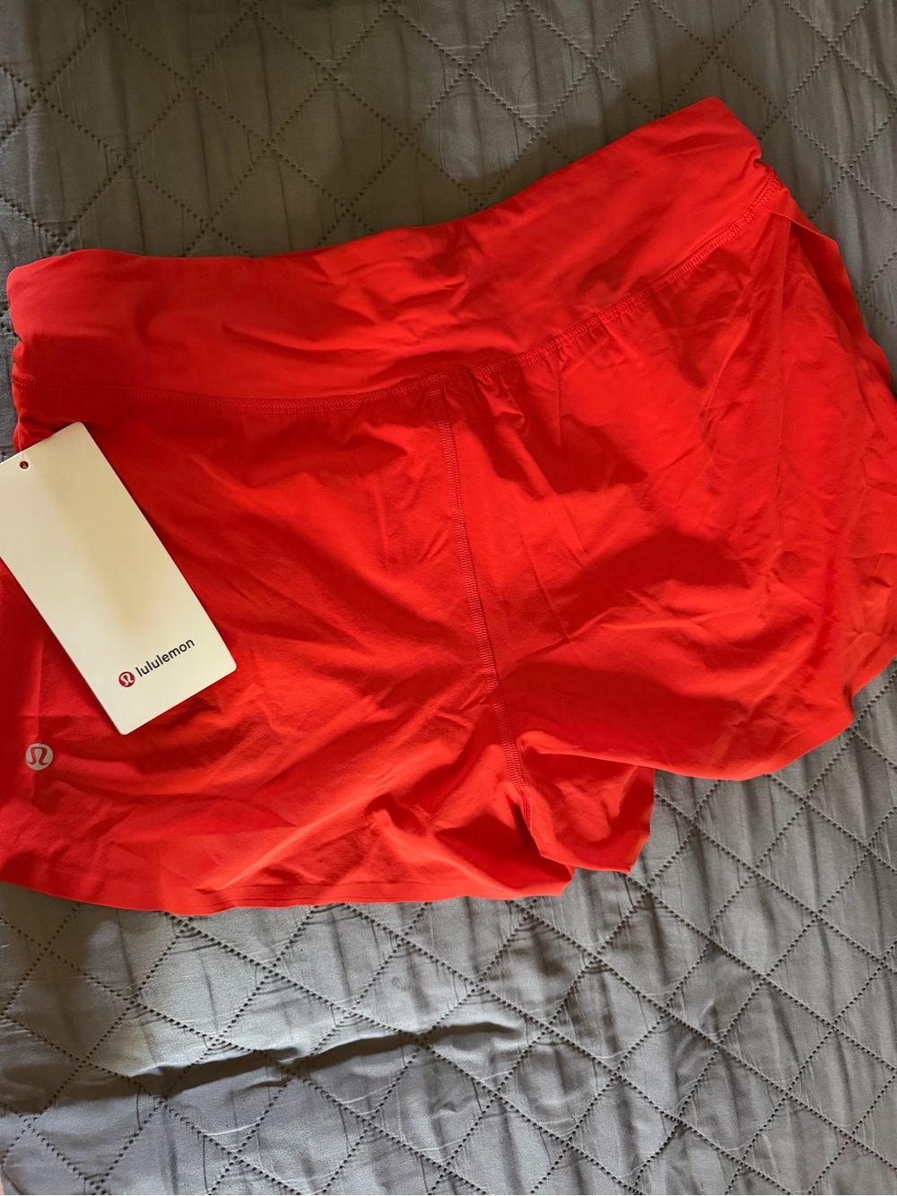 lululemon athletica Bright Red Women's Athletic Shorts